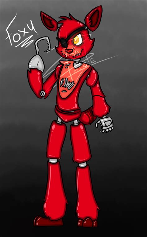 Five Nights At Freddy S Foxy By Zodyzaible On Deviantart