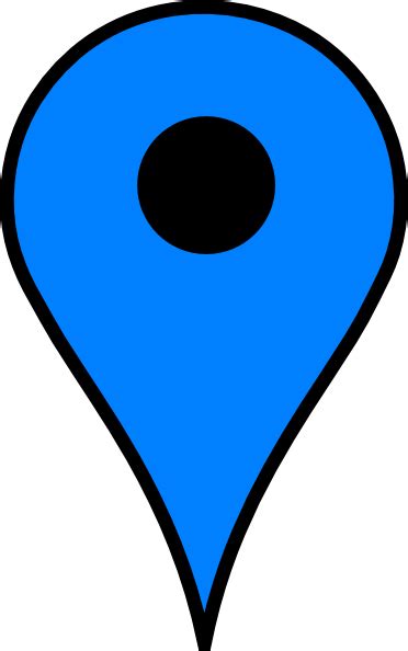 blue map pin transparent png stickpng