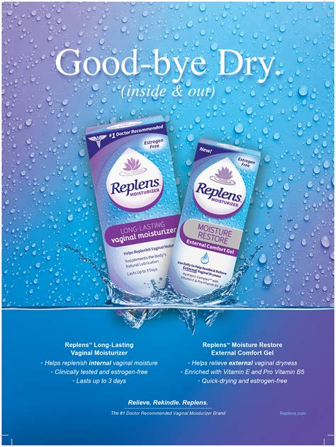 replens™ moisture restore external comfort gel
