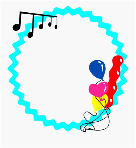 party borders  transparent clipart clipartkey