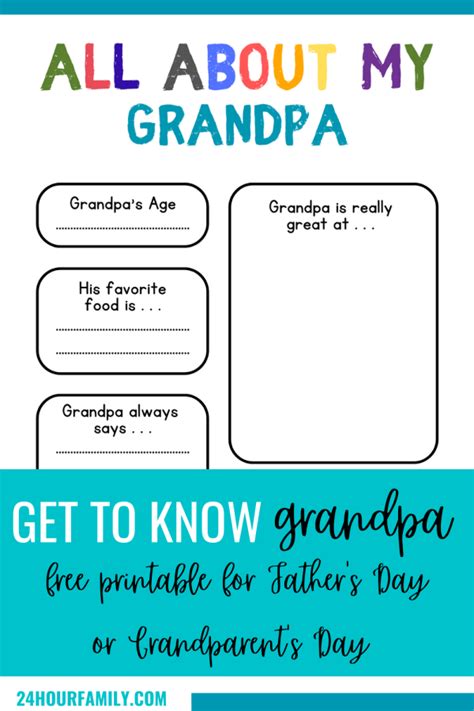 grandpa printable hourfamilycom