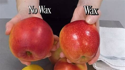 clean wax  apples youtube