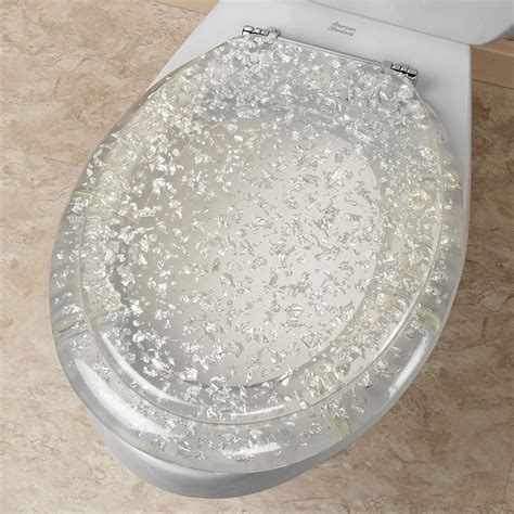 silver foil elongated toilet seat elongated toilet seat