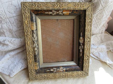 victorian antique wood eastlake picture frame circa   inspiredbynanny  ruby lane