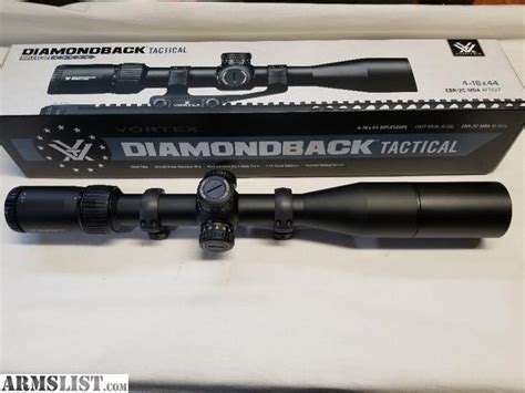 Armslist For Trade Vortex Diamondback Tactical 4 16x44