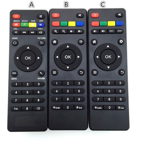pcs remote control suitable  android box tv remote controller  remote controls