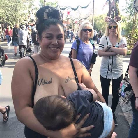 Mom Shamed For Breastfeeding At Disneyland Popsugar Moms