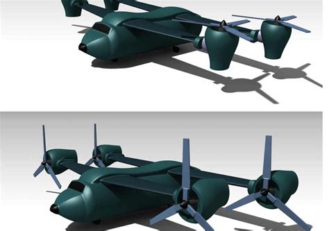 vtol drone cgtrader