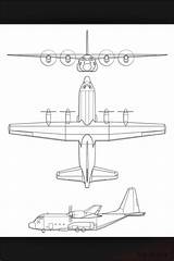 Hercules Lockheed C130 Blueprints Cabins sketch template