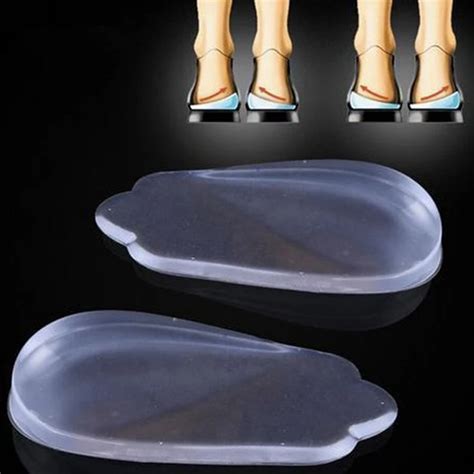 heel support pad gel silicone heel pads shock cushion orthopedic orthotic increased insoles