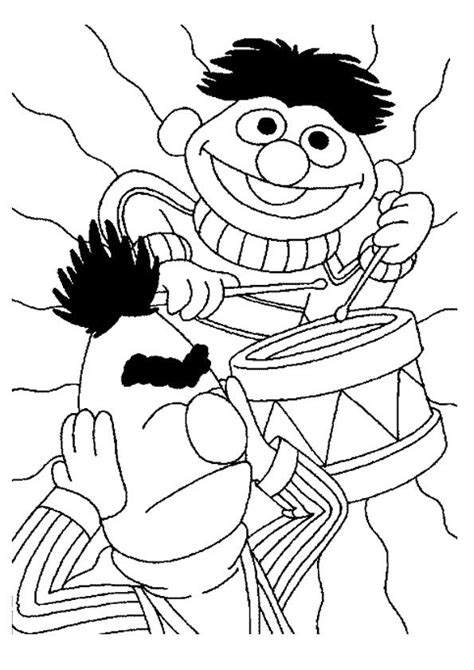 print coloring image momjunction sesame street coloring pages