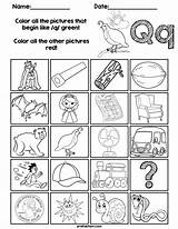 Worksheets Coloring Kindergarten Choose Board Consonants Initial Finding Preschool Letters sketch template