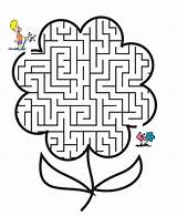 Maze Mazes Doolhof Labyrinthe Labyrinths Lente Labirinto Labirinti Printactivities Bloem Puzzel Labirint Primavera Puzzels Strani Outs Giochi Puzzle Colorat Autistic sketch template