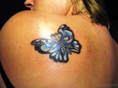 55 Delightful Butterfly Tattoos On Shoulder