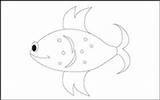 Coloring Fish Tracing Redfish Pages Mathworksheets4kids sketch template
