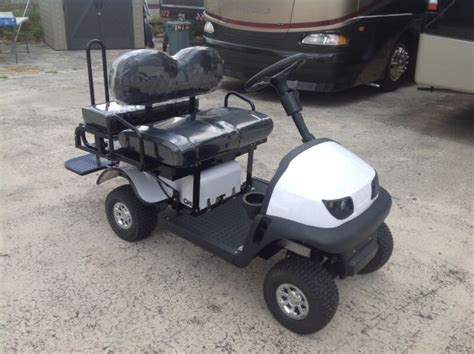 white  cricket rx mini mobility golf cart  electric warranty  sale  united states