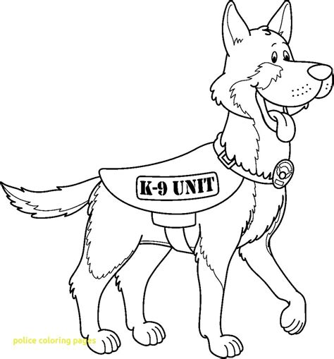 police dog coloring pages    dog coloring page dog