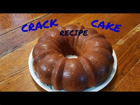 crack cake recipe youtube