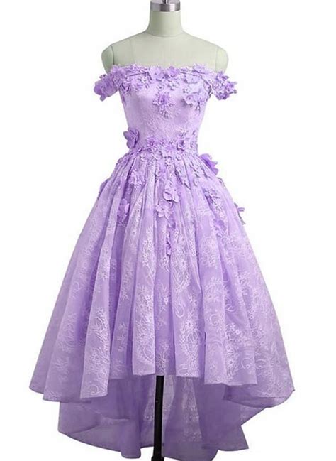 adorable lace light purple high  homecoming dress cute sweetheart prom dress homecoming
