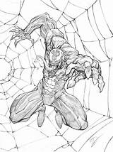Venom Dunbar Comic Inks sketch template