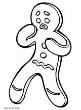 Gingerbread Coloring Man Pages Drawing Line Girl Printable Outline Kids Template Cool2bkids Clipartmag sketch template