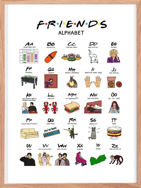 friends tv show printables printable word searches