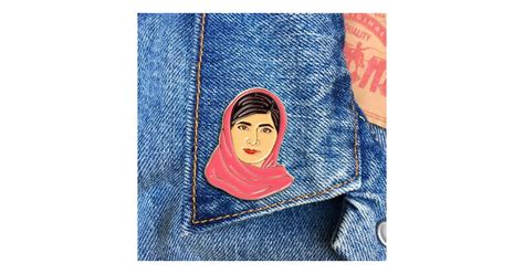 malala yousafzai soft enamel pin famous women in history ts popsugar love and sex photo 63