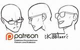 Reference Kibbitzer Glasses Drawing Sheet Patreon Deviantart Face Poses Perspective References Pose Shoulders Base Body Sheets Clothes статьи источник Visit sketch template