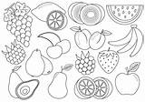 Fructe Colorat Planse sketch template