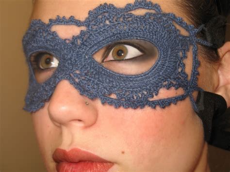 craft disasters   atrocities crochet lace mask