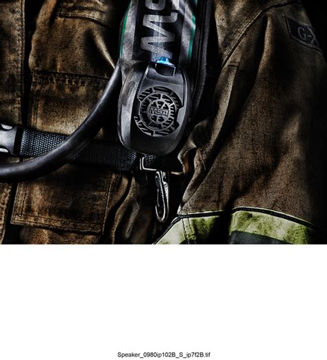firefighter scba thermal imaging cameras msa company msa  scba  voice amplification