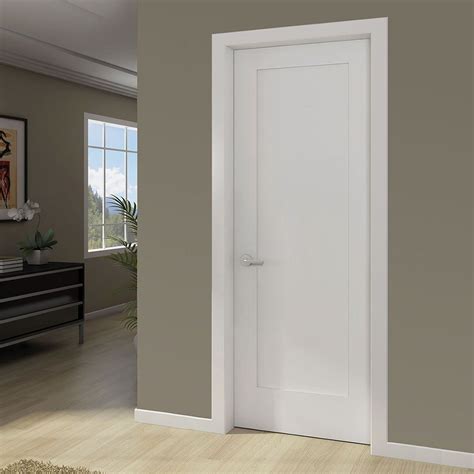 shaker  panel solid core white interior door slab wood doors interior doors interior modern