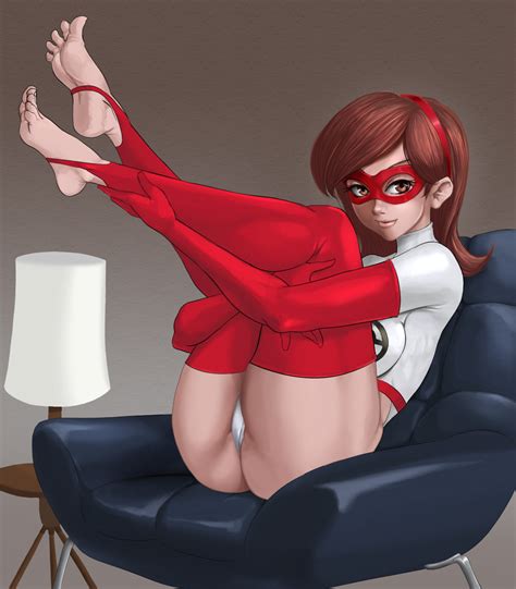 helen parr from disney s incredibles rides a dick in bed hardcore sex in bedroom blowjob
