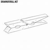 Drawingforall Clothespin Draw sketch template