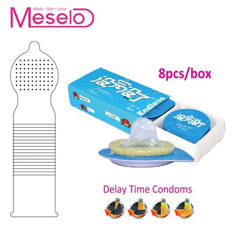Buy Meselo 8pcs Box Particles Ultra Thin Condoms G