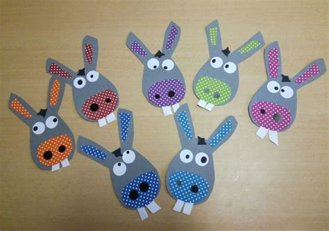 paper donkey craft activite bricolage