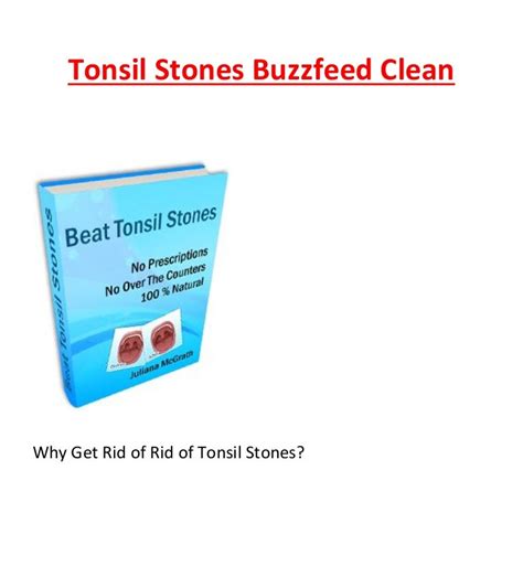 tonsil stones buzzfeed clean