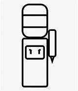 Water Dispenser Icon Coloring Clipart Transparent Clipartkey sketch template