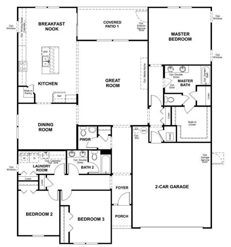 richmond american homes floor plans  home plans design