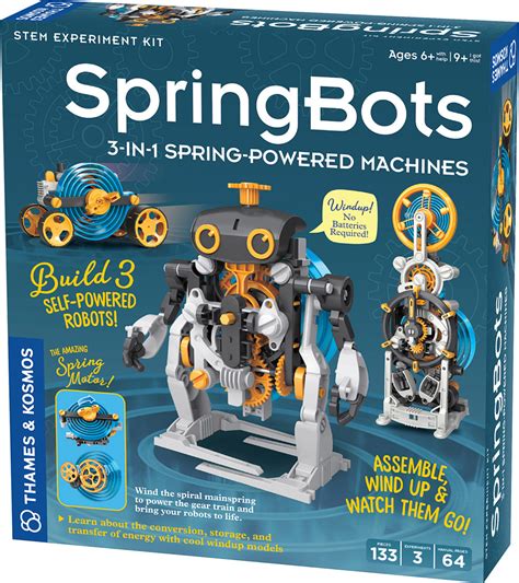 springbots    spring powered machines fun stuff toys