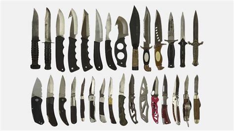types  knife blade style  shape suit    kinds  work