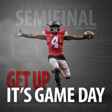 game day college football playoff  game ohio state