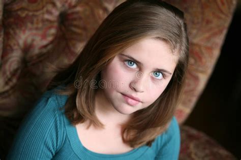 Portrait Of Preteen Girl Royalty Free Stock Image Image