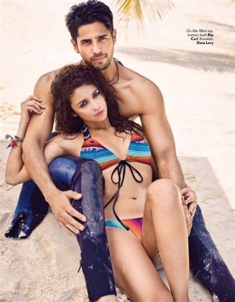 Alia Bhatt And Sidharth Hq Pics From Vogue Magazine March 2016 Indian