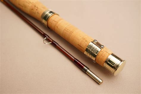 hardy  gladstone   weight split bamboo fly rod  edward barder rod company