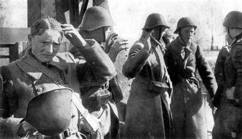 world war ii pictures  details dutch soldiers surrender  lutterhoofdwijk