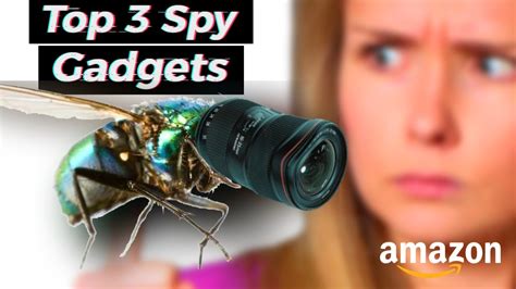 top  insect spy gadgets  amazon spy cockroach fly spy spy mosquito youtube