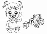 Hazel Baby Coloring Playing Pages Categories sketch template