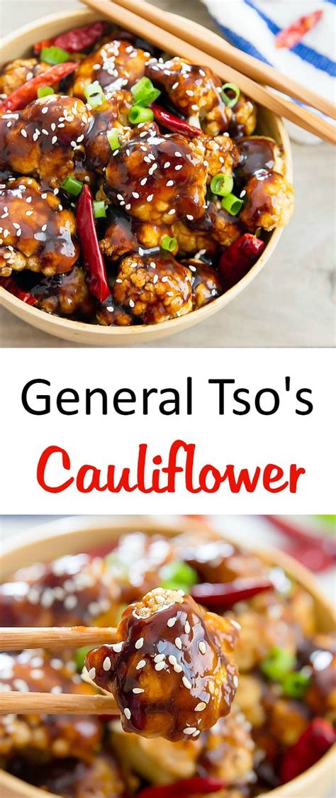 General Tso S Cauliflower Recipe Food Recipes