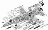 Aircraft Falcon Lockheed F16 Cutaway 16c Equipado Nesta Tanques Cfts sketch template